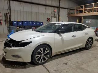 2017 Nissan Maxima S with VIN 1N4AA6AP6HC385662, listed as a Copart auction lot 45093465 with 95,978 mi miles and Salvage Title. Bid and sale history available at DreamBid. Image 1.