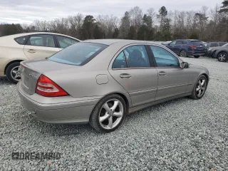 2004 Mercedes-Benz C 230 Kompressor with VIN WDBRF40J24F535886, listed as a Copart auction lot 85705154 with 145,446 mi miles and Salvage Title. Bid and sale history available at DreamBid. Image 3.
