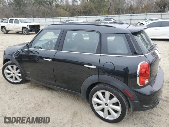 2011 MINI Countryman S with VIN WMWZC5C57BWL53271, listed as a Copart auction lot 48595315 with 107,716 mi miles and Clean Title. Bid and sale history available at DreamBid. Image 2.