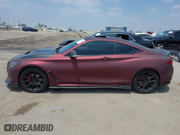 2017 Infiniti Q60 Premium with VIN JN1CV7EK0HM110992, listed as a IAAI auction lot 42561643 with 65,928 mi miles and . Bid and sale history available at DreamBid. Image 14.