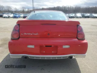 2002 Chevrolet Monte Carlo SS with VIN 2G1WX15K829204858, listed as a Copart auction lot 50626175 with 84,085 mi miles and Salvage Title. Bid and sale history available at carsss.com. Image 6.