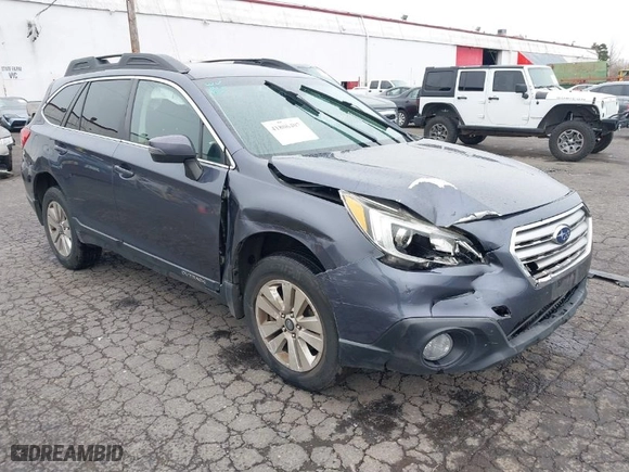 2017 Subaru Outback Premium with VIN 4S4BSAFC8H3357281, listed as a IAAI auction lot 41806407 with 93,370 mi miles. Bid and sale history available at carsss.com. Image 1.