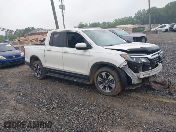 2018 Honda Ridgeline RTL-E with VIN 5FPYK3F77JB017293, listed as a IAAI auction lot 42422614 with 87,700 mi miles and . Bid and sale history available at DreamBid. Image 1.