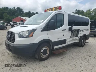 2019 Ford Transit Passenger XL z VIN 1FMZK1ZM2KKB08460, wystawiony jako Copart lot #63184865 z przebiegiem 35 532 mil mil oraz Szkoda całkowita • Salvage title. Historia ofert i sprzedaży dostępna na DreamBid. Obrazek 1.
