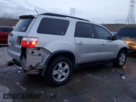 2008 GMC Acadia SLE1 z VIN 1GKER13718J294108, wystawiony jako Copart lot #82343904 z przebiegiem 269 693 mil mil oraz Szkoda całkowita • Salvage title. Historia ofert i sprzedaży dostępna na DreamBid. Obrazek 3.