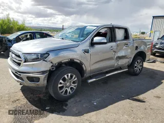 2020 Ford Ranger XL with VIN 1FTER4EH8LLA09873, listed as a Copart auction lot 56424095 with 105,142 mi miles and Salvage title. Bid and sale history available at DreamBid. Image 1.