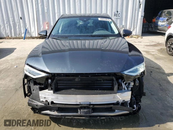2019 Audi e-tron Premium Plus with VIN WA1LAAGEXKB015138, listed as a Copart auction lot 48853815 with 35,816 mi miles and Salvage title. Bid and sale history available at DreamBid. Image 5.