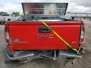 2016 GMC Canyon 2WD SLT with VIN 1GTG5DE31G1106522, listed as a Copart auction lot 78631704 with 215,886 mi miles and Salvage Title. Bid and sale history available at carsss.com. Image 6.