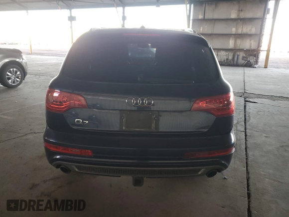 2011 Audi Q7 S line with VIN WA1DGAFE5BD005268, listed as a Copart auction lot 85074734 with 156,819 mi miles and Clean title. Bid and sale history available at DreamBid. Image 6.