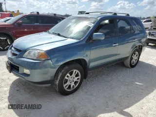 2005 Acura MDX Touring with VIN 2HNYD18695H552874, listed as a Copart auction lot 77090404 with 0 mi miles and Salvage Title. Bid and sale history available at carsss.com. Image 1.