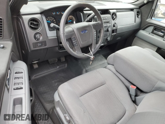 2013 Ford F-150 XL with VIN 1FTEX1CM9DFC18477, listed as a Copart auction lot 49625425 with 121,136 mi miles and Salvage Title. Bid and sale history available at carsss.com. Image 8.