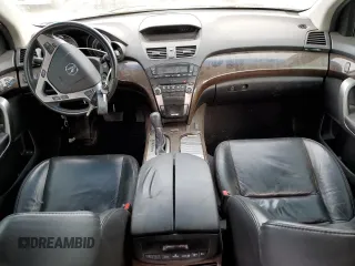 2011 Acura MDX with VIN 2HNYD2H2XBH549349, listed as a Copart auction lot 49233065 with 128,448 mi miles and Salvage Title. Bid and sale history available at carsss.com. Image 8.