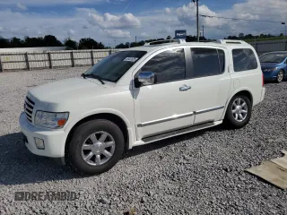 2005 Infiniti QX56 with VIN 5N3AA08C85N803975, listed as a Copart auction lot 51821625 with 146,924 mi miles and Salvage Title. Bid and sale history available at DreamBid. Image 1.