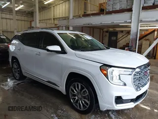 2023 GMC Terrain Denali z VIN 3GKALXEG6PL102060, wystawiony jako IAAI lot #41259061 z przebiegiem 24 218 mil mil oraz . Historia ofert i sprzedaży dostępna na DreamBid. Obrazek 1.