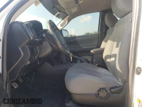 2017 Toyota Tacoma SR with VIN 5TFSX5EN4HX054104, listed as a Copart auction lot 55626545 with 87,911 mi miles and Salvage title. Bid and sale history available at DreamBid. Image 7.