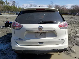 2016 Nissan Rogue SL with VIN 5N1AT2MV9GC851764, listed as a Copart auction lot 49112735 with 76,933 mi miles and Salvage Title. Bid and sale history available at DreamBid. Image 6.