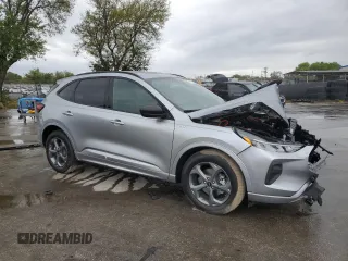 2024 Ford Escape ST-Line with VIN 1FMCU0MZXRUB50046, listed as a Copart auction lot 47751805 with 97 mi miles and Non Repairable. Bid and sale history available at DreamBid. Image 4.