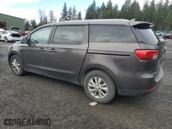2016 Kia Sedona LX with VIN KNDMB5C16G6089786, listed as a Copart auction lot 44211155 with 128,910 mi miles and Clean Title. Bid and sale history available at carsss.com. Image 2.