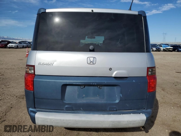2006 Honda Element EX with VIN 5J6YH28626L028271, listed as a Copart auction lot 49629635 with 380,915 mi miles and Salvage Title. Bid and sale history available at DreamBid. Image 6.