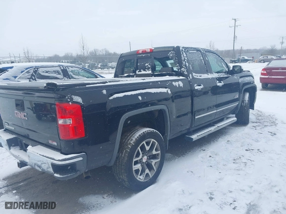 2014 GMC Sierra 1500 SLT with VIN 1GTV2VECXEZ100108, listed as a IAAI auction lot 41589773 with 203,471 mi miles. Bid and sale history available at carsss.com. Image 4.
