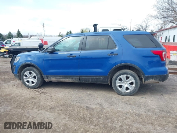 2017 Ford Police Interceptor Utility z VIN 1FM5K8AR4HGA36073, wystawiony jako IAAI lot #42010780 z przebiegiem 152 866 mil mil oraz . Historia ofert i sprzedaży dostępna na DreamBid. Obrazek 14.