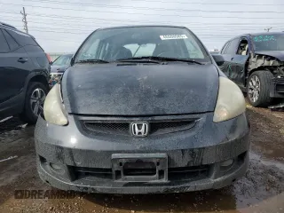 2008 Honda Fit Sport with VIN JHMGD386X8S021501, listed as a Copart auction lot 46508985 with 196,303 mi miles and Salvage Title. Bid and sale history available at carsss.com. Image 5.