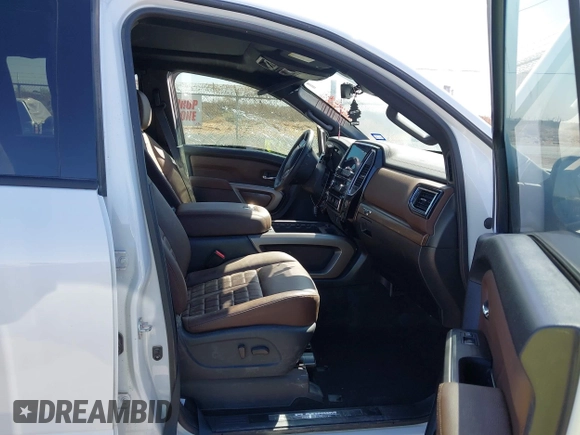 2024 Nissan Titan Pro-4X with VIN 1N6AA1ED3RN104028, listed as a IAAI auction lot 41837183 with 12,267 mi miles and . Bid and sale history available at DreamBid. Image 5.