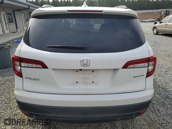 2021 Honda Pilot Special Edition with VIN 5FNYF5H21MB008099, listed as a Copart auction lot 48879145 with 57,979 mi miles and Salvage Title. Bid and sale history available at DreamBid. Image 6.