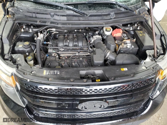 2015 Ford Utility Police Interceptor with VIN 1FM5K8AR7FGB92069, listed as a Copart auction lot 49161215 with 177,160 mi miles and Salvage Title. Bid and sale history available at carsss.com. Image 12.