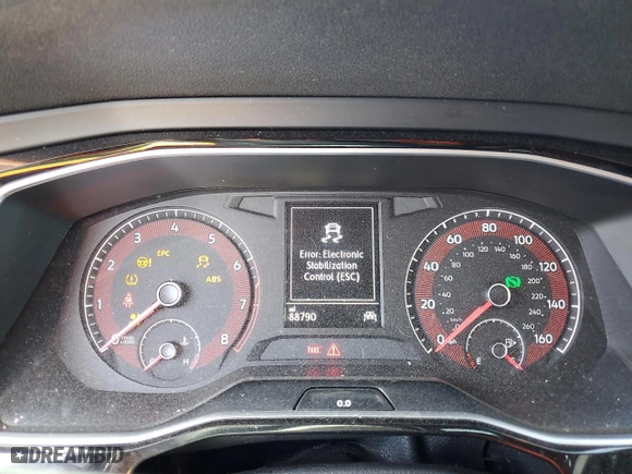 2019 Volkswagen Jetta S with VIN 3VWCB7BU8KM205126, listed as a Copart auction lot 50139825 with 88,790 mi miles and Salvage Title. Bid and sale history available at carsss.com. Image 9.