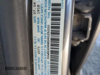 2005 Volkswagen Jetta GL with VIN 3VWRK69M85M025000, listed as a Copart auction lot 88311535 with 123,144 mi miles and Salvage title. Bid and sale history available at DreamBid. Image 12.
