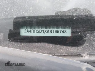 2010 Chrysler Town & Country Touring with VIN 2A4RR5D1XAR195748, listed as a IAAI auction lot 42029882 with 136,905 mi miles. Bid and sale history available at carsss.com. Image 9.