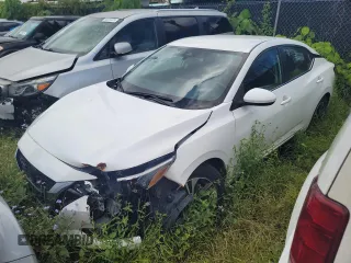 2022 Nissan Sentra SV with VIN 3N1AB8CV8NY255841, listed as a Copart auction lot 44776215 with Not Provided miles and Non Repairable. Bid and sale history available at carsss.com. Image 1.