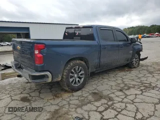 2022 Chevrolet Silverado 1500 LT with VIN 3GCUDDED7NG530042, listed as a Copart auction lot 80286474 with 61,794 mi miles and Salvage Title. Bid and sale history available at DreamBid. Image 3.