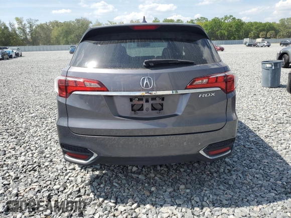 2017 Acura RDX with VIN 5J8TB3H3XHL023630, listed as a Copart auction lot 48889645 with 137,621 mi miles and Salvage Title. Bid and sale history available at carsss.com. Image 6.