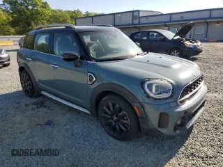 2021 MINI Countryman Cooper S with VIN WMZ53BR03M3N20743, listed as a Copart auction lot 48716094 with 22,555 mi miles and Salvage Title. Bid and sale history available at carsss.com. Image 4.