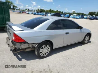2005 Honda Civic VP with VIN 1HGEM22175L040434, listed as a Copart auction lot 61619605 with 159,962 mi miles and Salvage title. Bid and sale history available at DreamBid. Image 3.