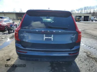 2023 Volvo XC90 Core with VIN YV4L12PV4P1955683, listed as a Copart auction lot 45292395 with 38,749 mi miles and Salvage Title. Bid and sale history available at DreamBid. Image 6.
