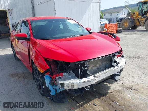 2021 Honda Civic Sport with VIN 2HGFC2F84MH536320, listed as a IAAI auction lot 42145631 with 50,664 mi miles and . Bid and sale history available at DreamBid. Image 6.