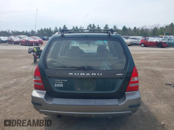 2003 Subaru Forester XS with VIN JF1SG65663H738935, listed as a IAAI auction lot 42119765 with 200,141 mi miles. Bid and sale history available at carsss.com. Image 17.