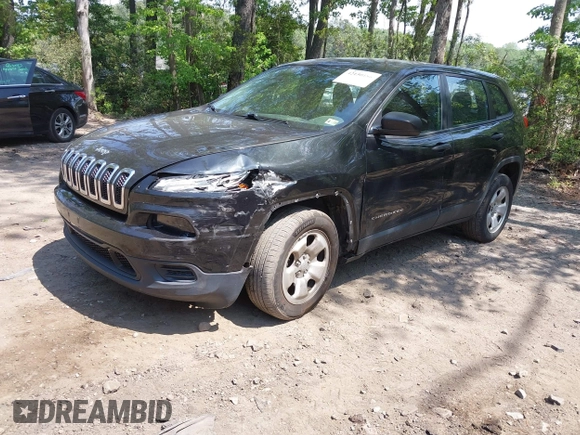 2015 Jeep Cherokee Sport z VIN 1C4PJLAB8FW547813, wystawiony jako IAAI lot #42150186 z przebiegiem 128 121 mil mil oraz . Historia ofert i sprzedaży dostępna na DreamBid. Obrazek 2.