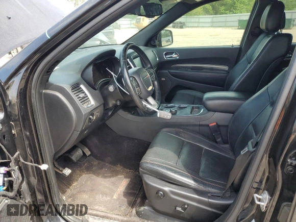 2016 Dodge Durango R/T with VIN 1C4SDHCT9GC415957, listed as a Copart auction lot 53565115 with 144,412 mi miles and Salvage title. Bid and sale history available at DreamBid. Image 7.