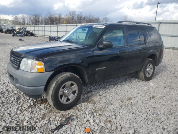 2002 Ford Explorer XLS with VIN 1FMZU72E02UC77316, listed as a Copart auction lot 46589545 with 209,737 mi miles and Salvage Title. Bid and sale history available at carsss.com. Image 1.