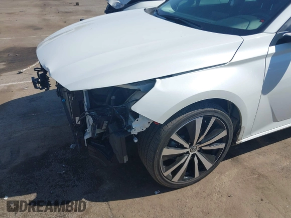 2022 Nissan Altima SR with VIN 1N4BL4CV6NN404337, listed as a IAAI auction lot 41856649 with 52,903 mi miles and . Bid and sale history available at DreamBid. Image 19.