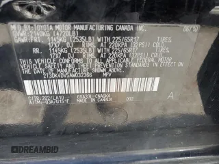 2010 Toyota RAV4 Limited with VIN 2T3DK4DV5AW032366, listed as a Copart auction lot 64269605 with 291,929 mi miles and Clean title. Bid and sale history available at DreamBid. Image 13.