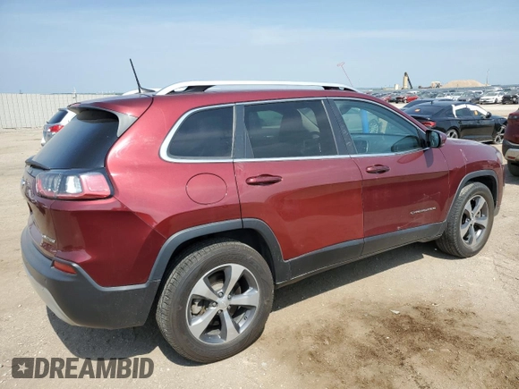 2019 Jeep Cherokee High Altitude z VIN 1C4PJMDX5KD162793, wystawiony jako Copart lot #60284225 z przebiegiem 121 908 mil mil oraz Szkoda całkowita • Salvage title. Historia ofert i sprzedaży dostępna na DreamBid. Obrazek 3.