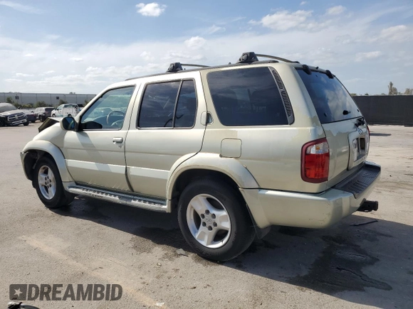 2001 Infiniti QX4 z VIN JNRDR09X51W201432, wystawiony jako Copart lot #54083295 z przebiegiem 211 929 mil mil oraz Szkoda całkowita • Salvage title. Historia ofert i sprzedaży dostępna na DreamBid. Obrazek 2.