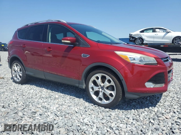 2014 Ford Escape Titanium with VIN 1FMCU9JX4EUB04682, listed as a Copart auction lot 53531865 with 118,177 mi miles and Clean Title. Bid and sale history available at carsss.com. Image 4.
