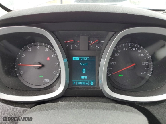2015 Chevrolet Equinox LT with VIN 2GNALBEK2F6269903, listed as a Copart auction lot 53305345 with 161,858 mi miles and Salvage Title. Bid and sale history available at carsss.com. Image 9.