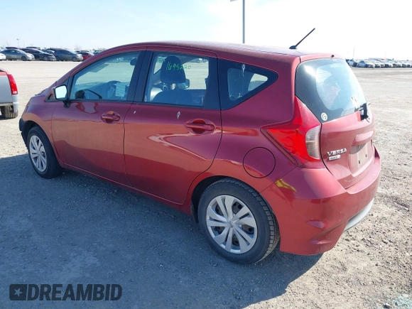 2019 Nissan Note SV with VIN 3N1CE2CP8KL355719, listed as a IAAI auction lot 41396198 with 65,256 mi miles and . Bid and sale history available at DreamBid. Image 3.